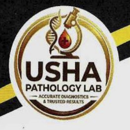 USHA PATHOLOGY LAB logo